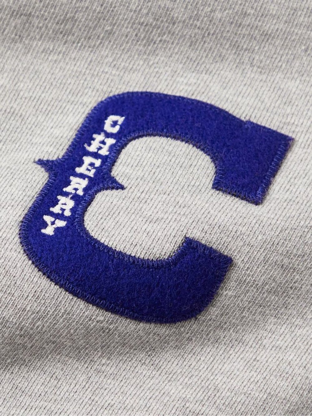 CHERRY LA - Straight-Leg Logo-Appliquéd Cotton-Jersey Sweatpants - Gray- Sz. XL - Picture 4 of 14